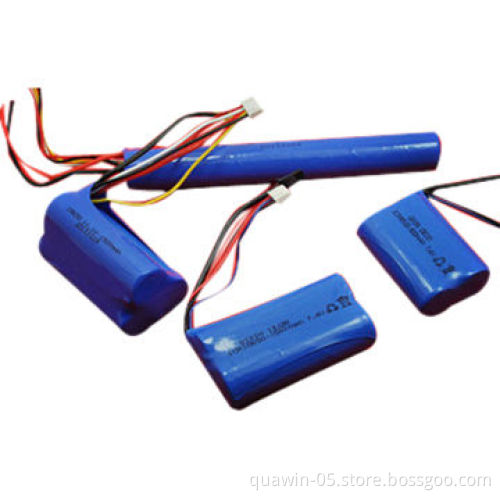 11.1V/1100mAh rechargeable batteries